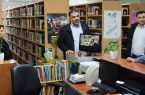 بازدید مدیرکل کتابخانه های عمومی البرز از کتابخانه های شهرستان کرج