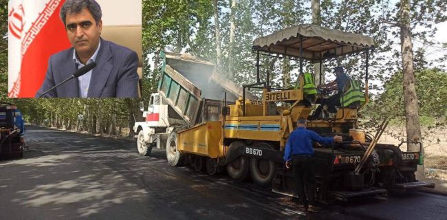 ۳۶۰ کیلومتر از راه های روستایی استان البرز و زیر ساخت های حمل و نقل آسفالت و بهسازی شد