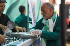 موکب امامزادگان کرج در مسیر پیاده‌روی اربعین برپا شد