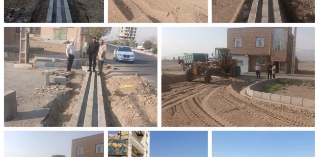 بازدید شهردار و رئیس شورای اسلامی شهر گلسار از پروژه‌های عمرانی؛ تحولی در بهبود معابر شهری