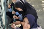 «نجات قطره‌ها» در محله قدیمی مصباح؛ وقتی کودکان برای آینده آب دست به قلم می‌شوند