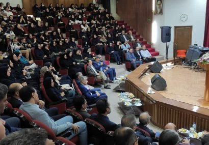 مراسم گرامیداشت ولادت حضرت زینب (س) و روز پرستار در بیمارستان فوق تخصصی البرز برگزار شد ؛ قدردانی از زحمات بی‌دریغ کادر پرستاری