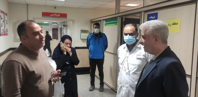 بازدید سرزده دکتر داریوش طاهرخانی از مراکز درمانی نظرآباد و هشتگرد با هدف نظارت بر کیفیت خدمات‌رسانی