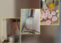 کشف و پلمپ کارگاه تولید فرآورده‌های لبنی فاقد مجوز در غرب کرج