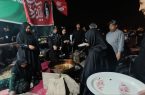 روایت تصویری از موکب‌های ایستگاه مترو محمدشهر؛ ایستگاه پایانی خدمت در مسیر بدرقه رهبر شهید