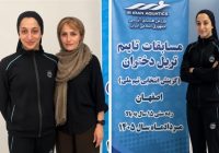 دختر طلایی شنای البرز ۴ رکورد ملی را جابه‌جا کرد